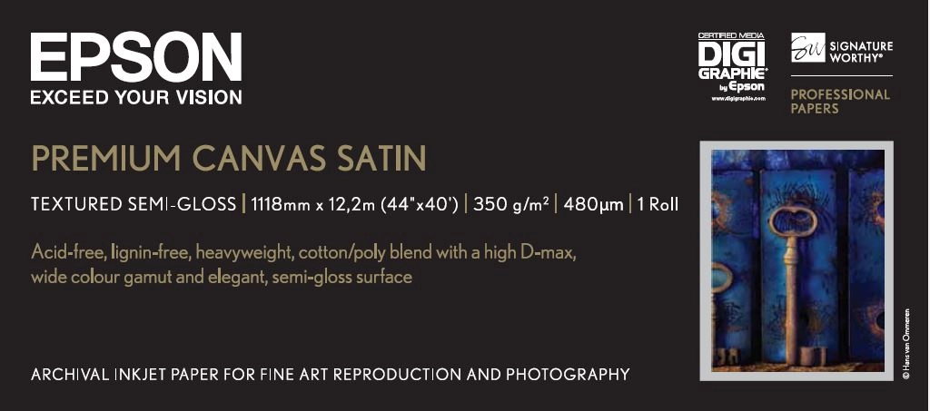 Epson Premium Canvas Satin 44" x