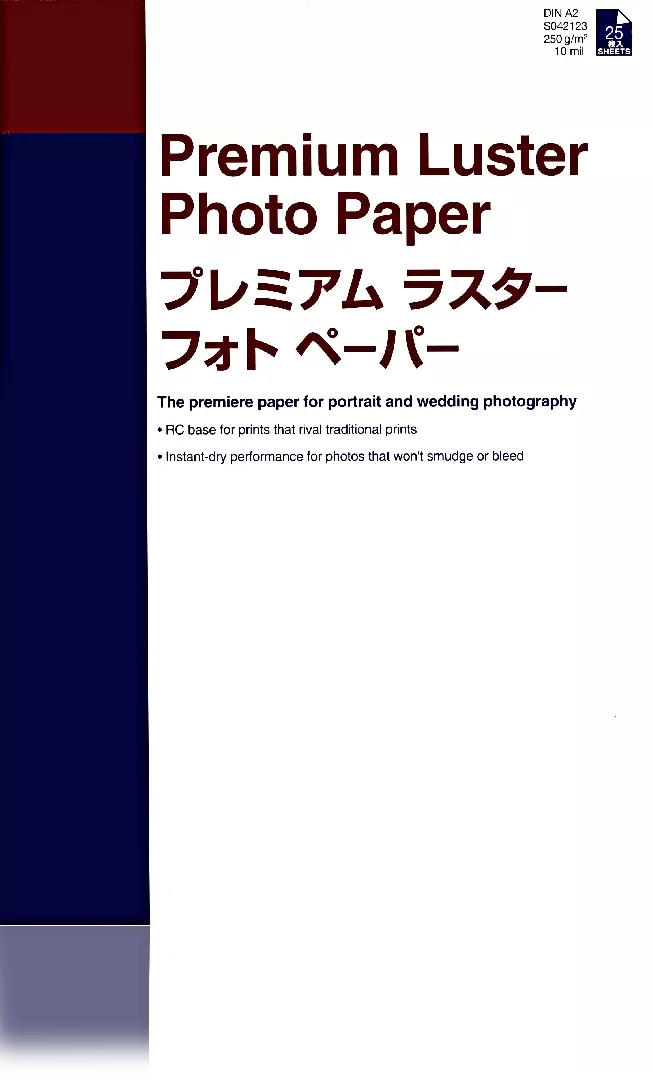 Epson Premium Luster Photo Paper DIN