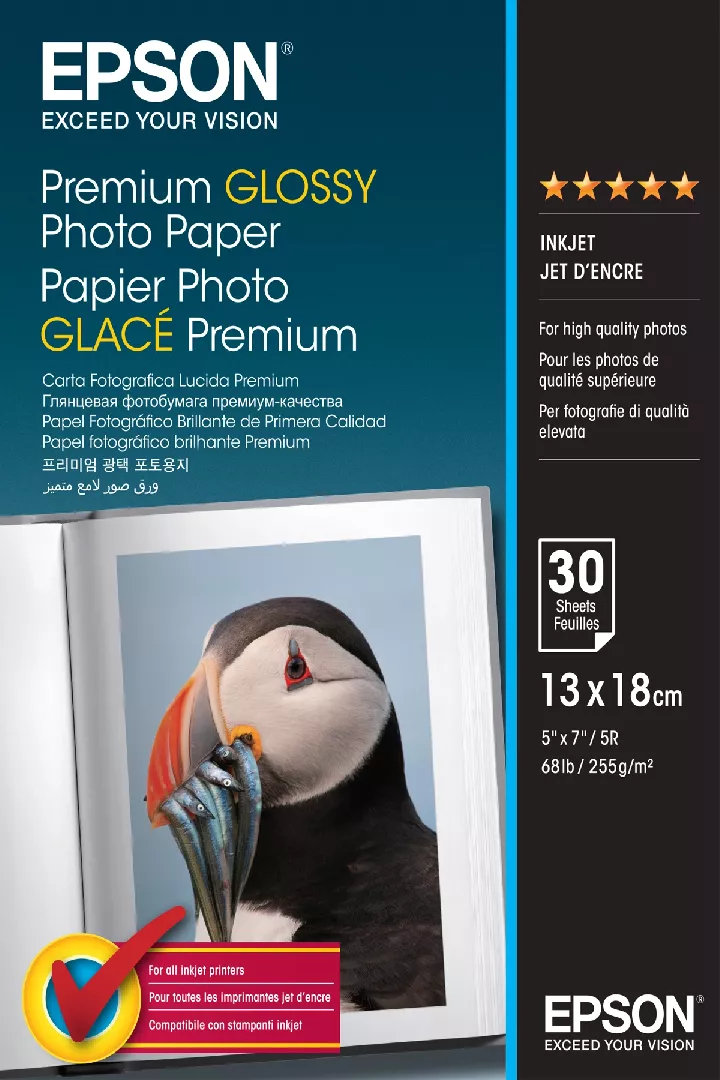 Epson Premium Glossy Photo Paper 130