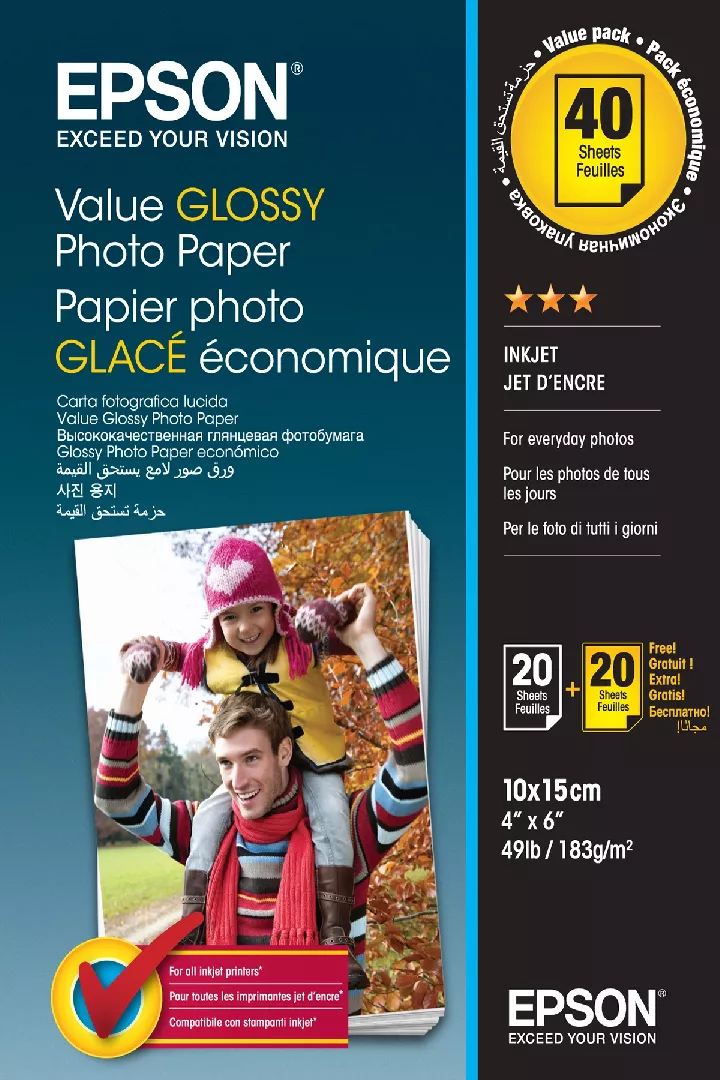 Epson Value Glossy Photo Paper -