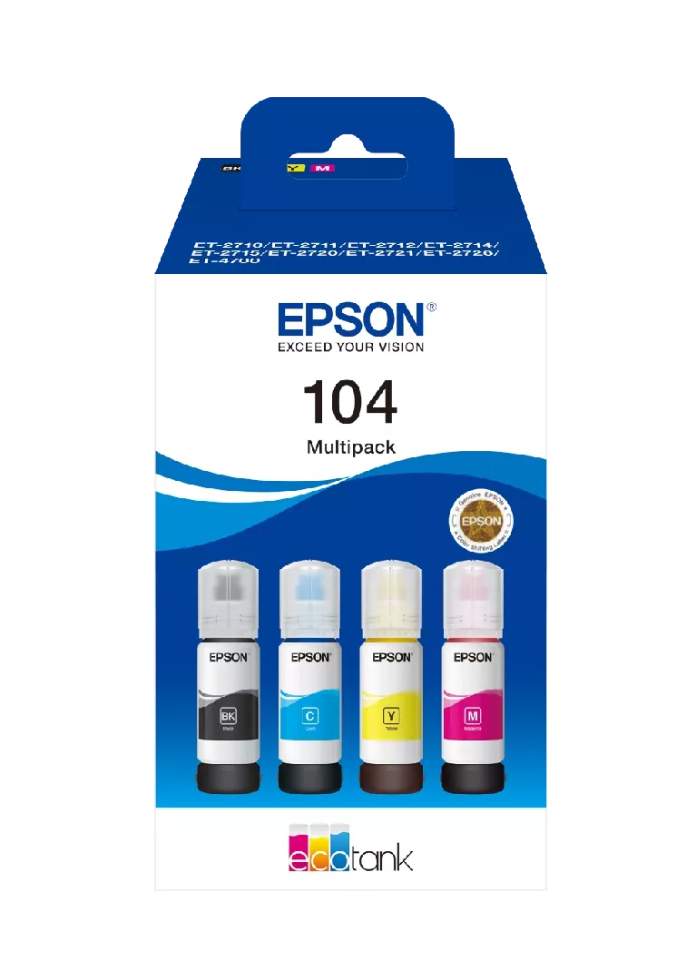 EPSON 1LB 104 EcoTank 4-colour Multipack