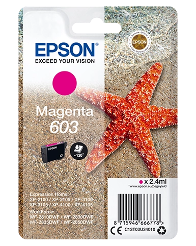 Epson C13T03U34010 ink cartridge 1 pc(s)