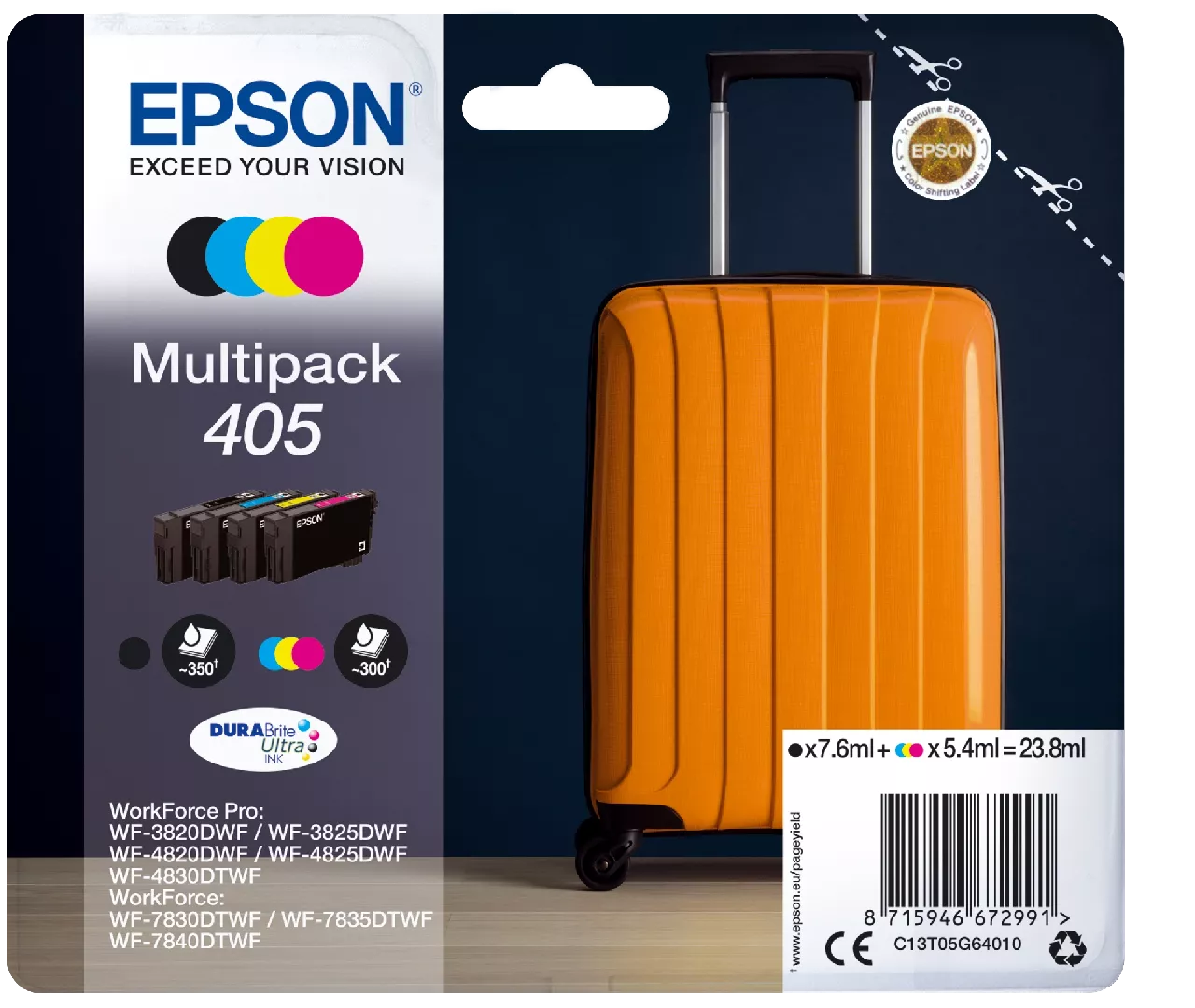 Epson 405 DURABrite Ultra Ink ink