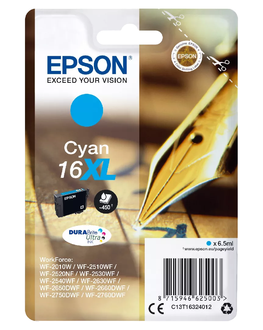 Epson Pen and crossword Singlepack Cyan