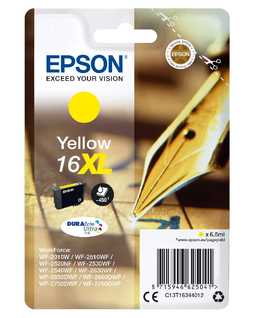 Epson Pen and crossword Singlepack Yellow