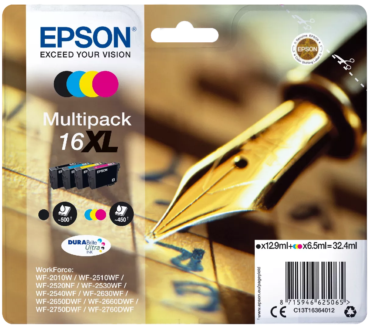 Epson Pen and crossword Multipack 4-colours