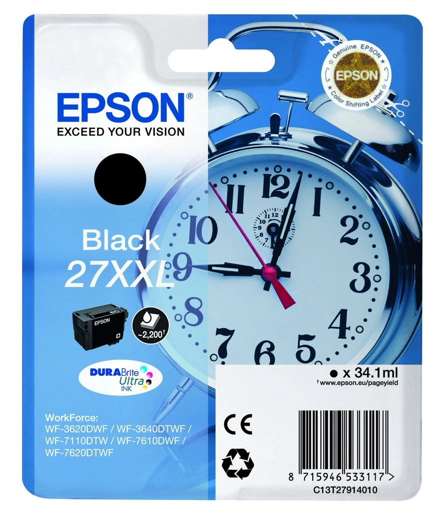 Epson Alarm clock 27XXL DURABrite Ultra
