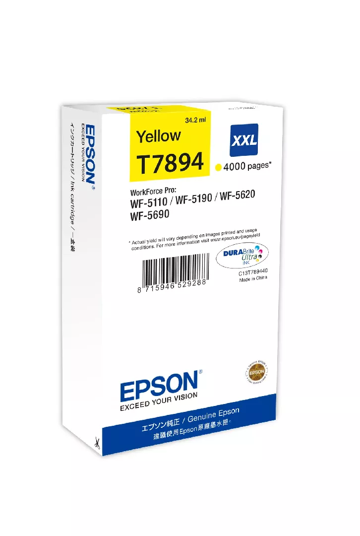 Epson Ink Cartridge XXL Yellow C13T789440