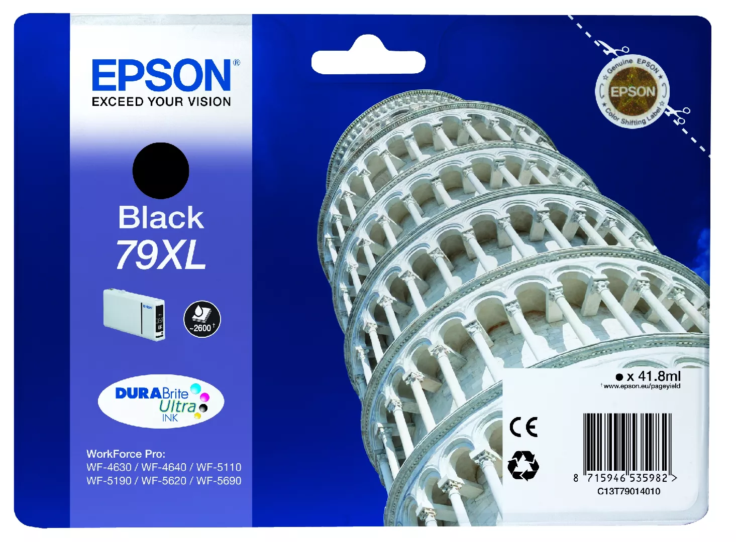 Epson Tower of Pisa Singlepack Black