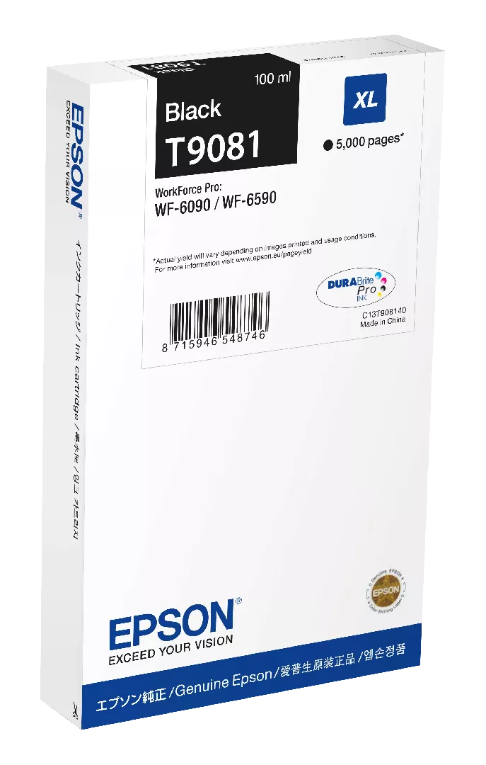 Epson WF-6xxx Ink Cartridge Black XL