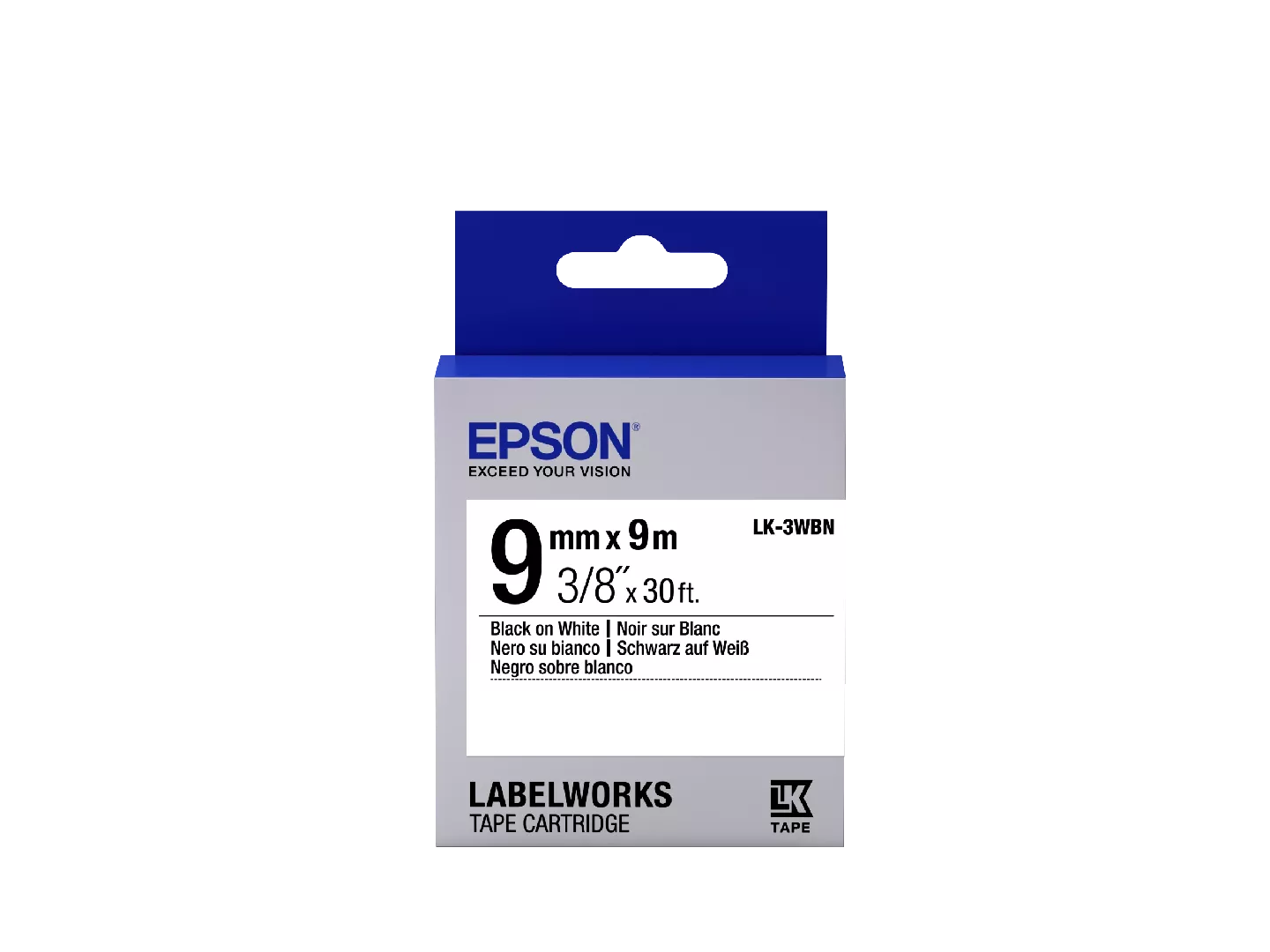 Epson Label Cartridge Standard LK-3WBN Standard