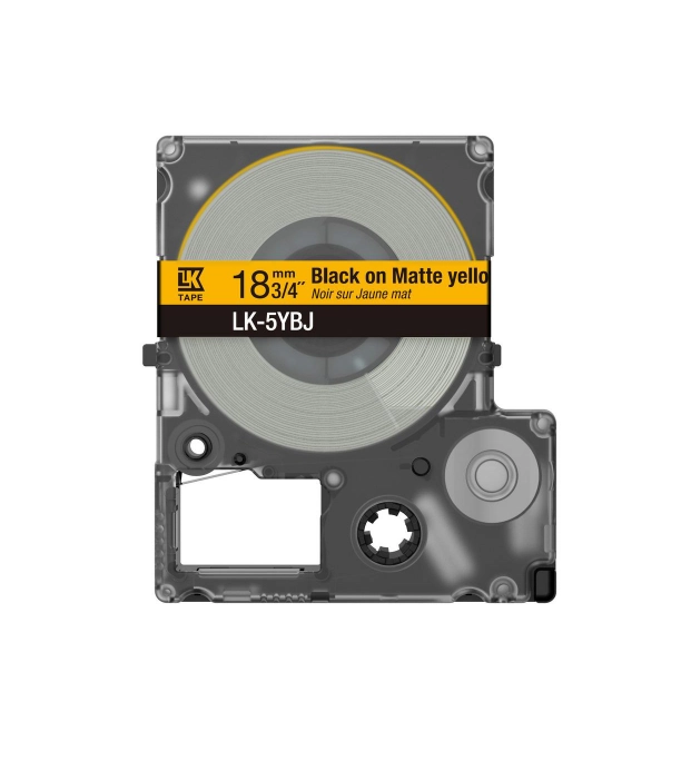 Epson C53S672074 label-making tape Black on