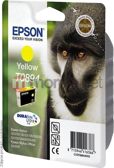 Epson Monkey T0894 DURABrite Ultra Single