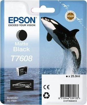 EPSON T7608 ink cartridge matte black