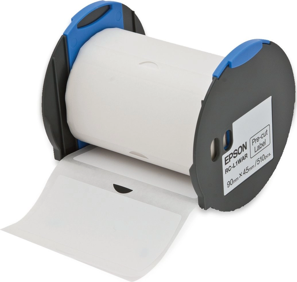 Epson RC-L1WAR White Pre-Cut Label Roll