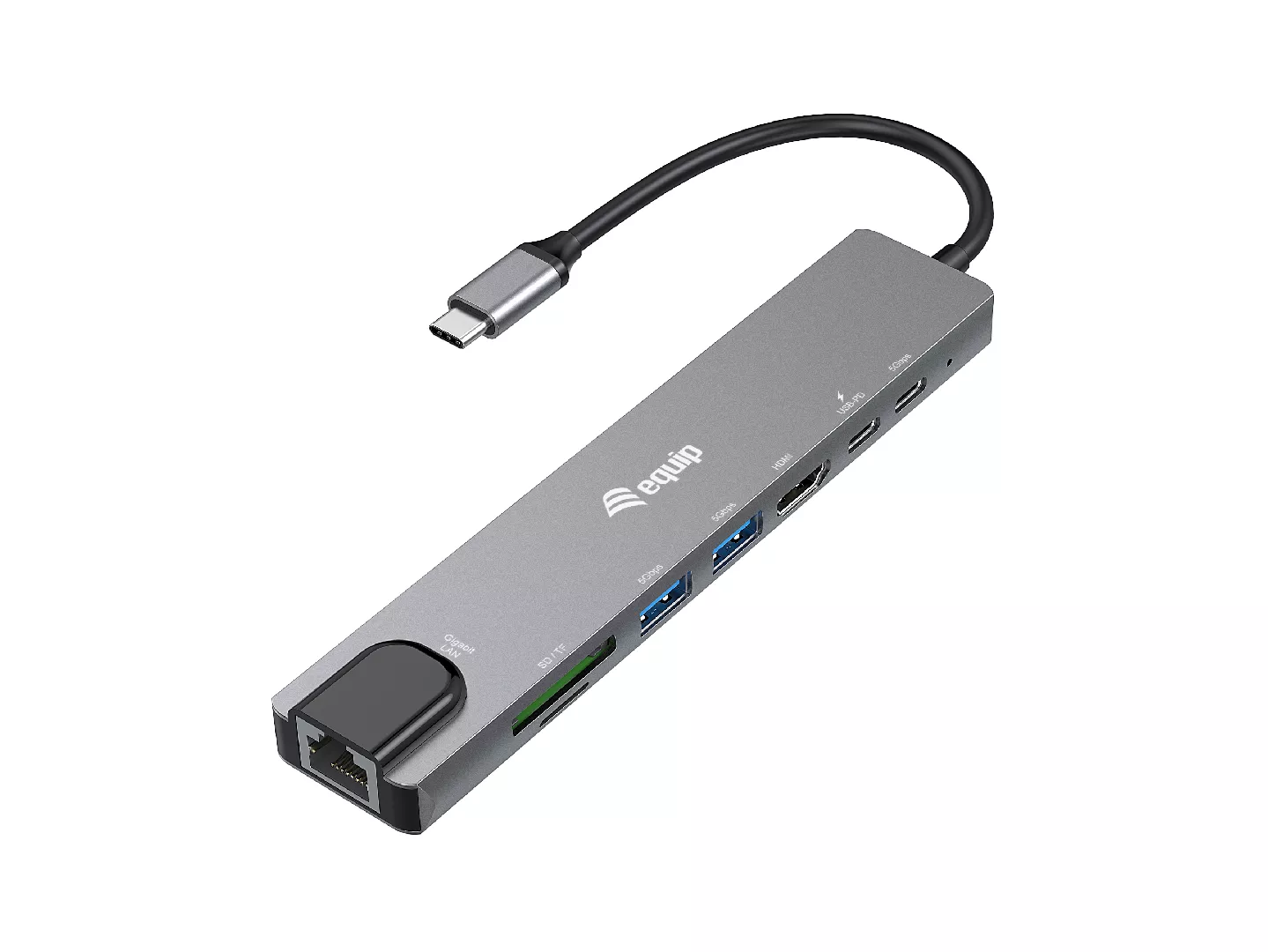 Equip USB-C 8 in 1 Multifunctional