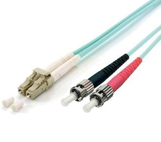 Equip LC/ST Fiber Optic Patch Cable