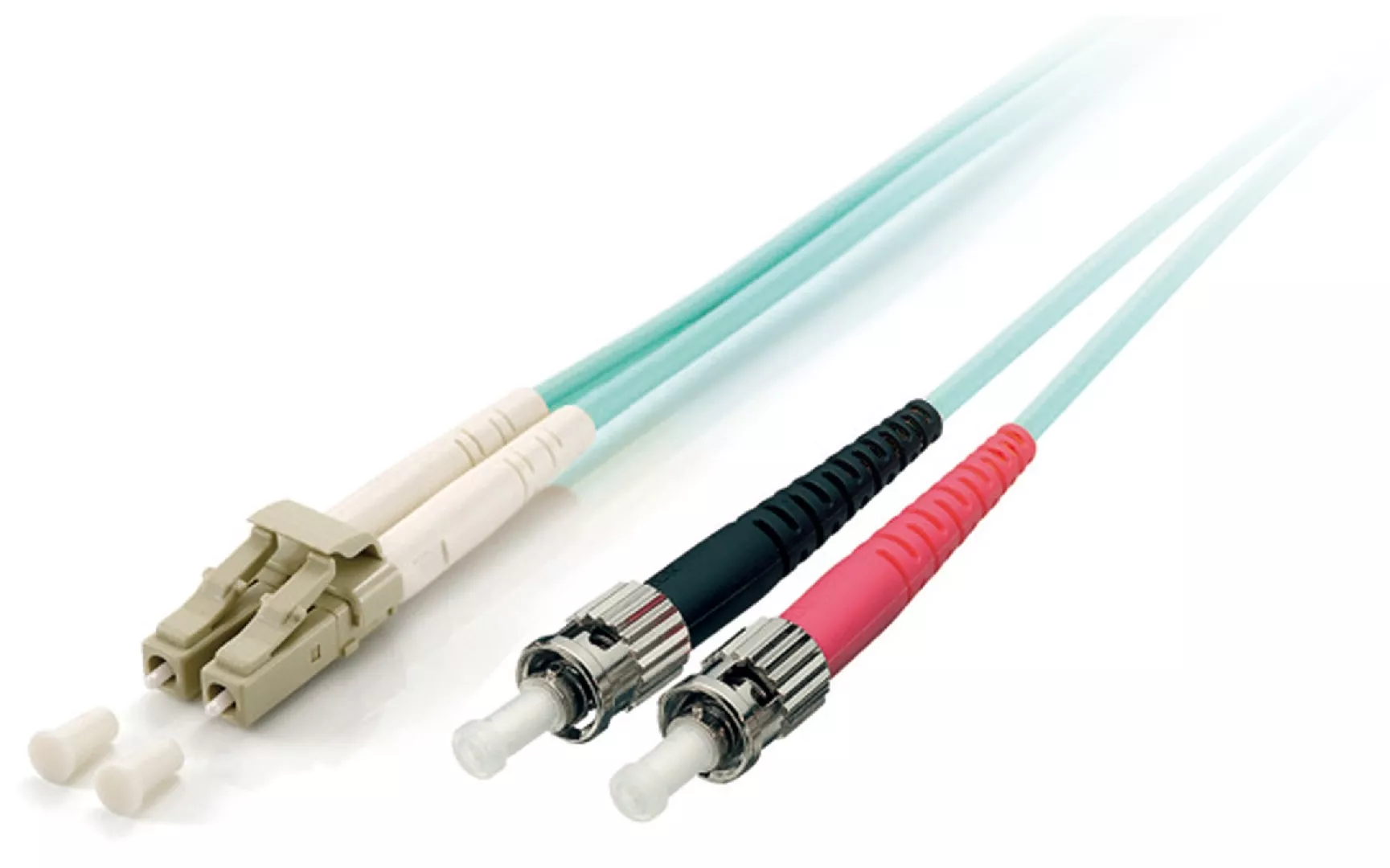 Equip LC/ST Fiber Optic Patch Cable