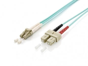 Equip LC/SC Fiber Optic Patch Cable