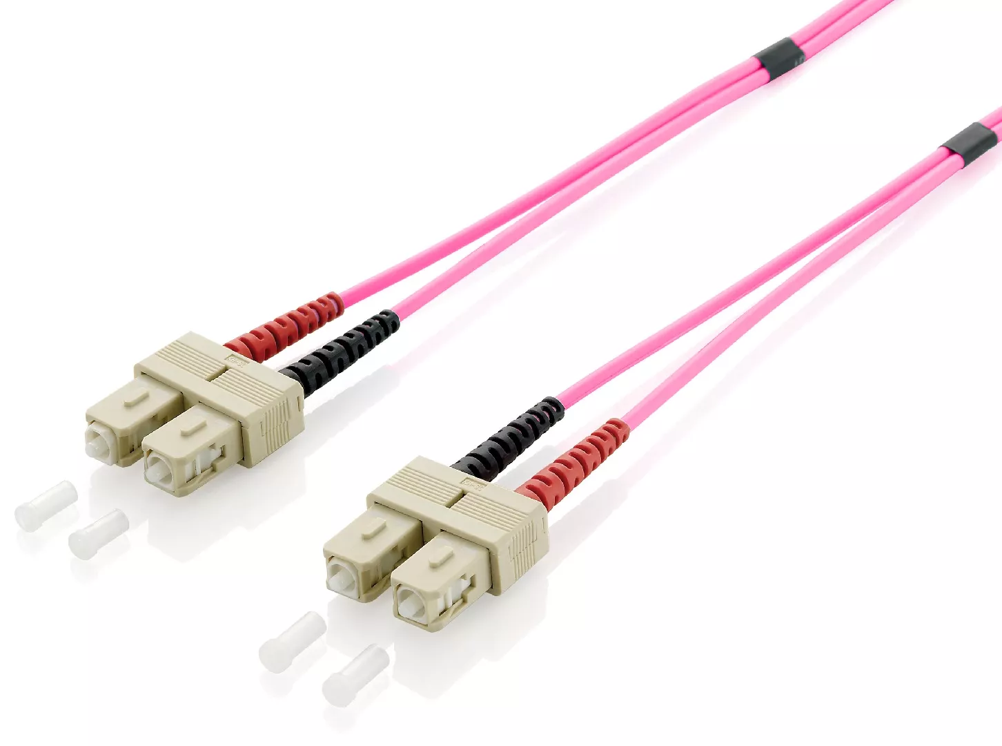 Equip SC/SC Fiber Optic Patch Cable