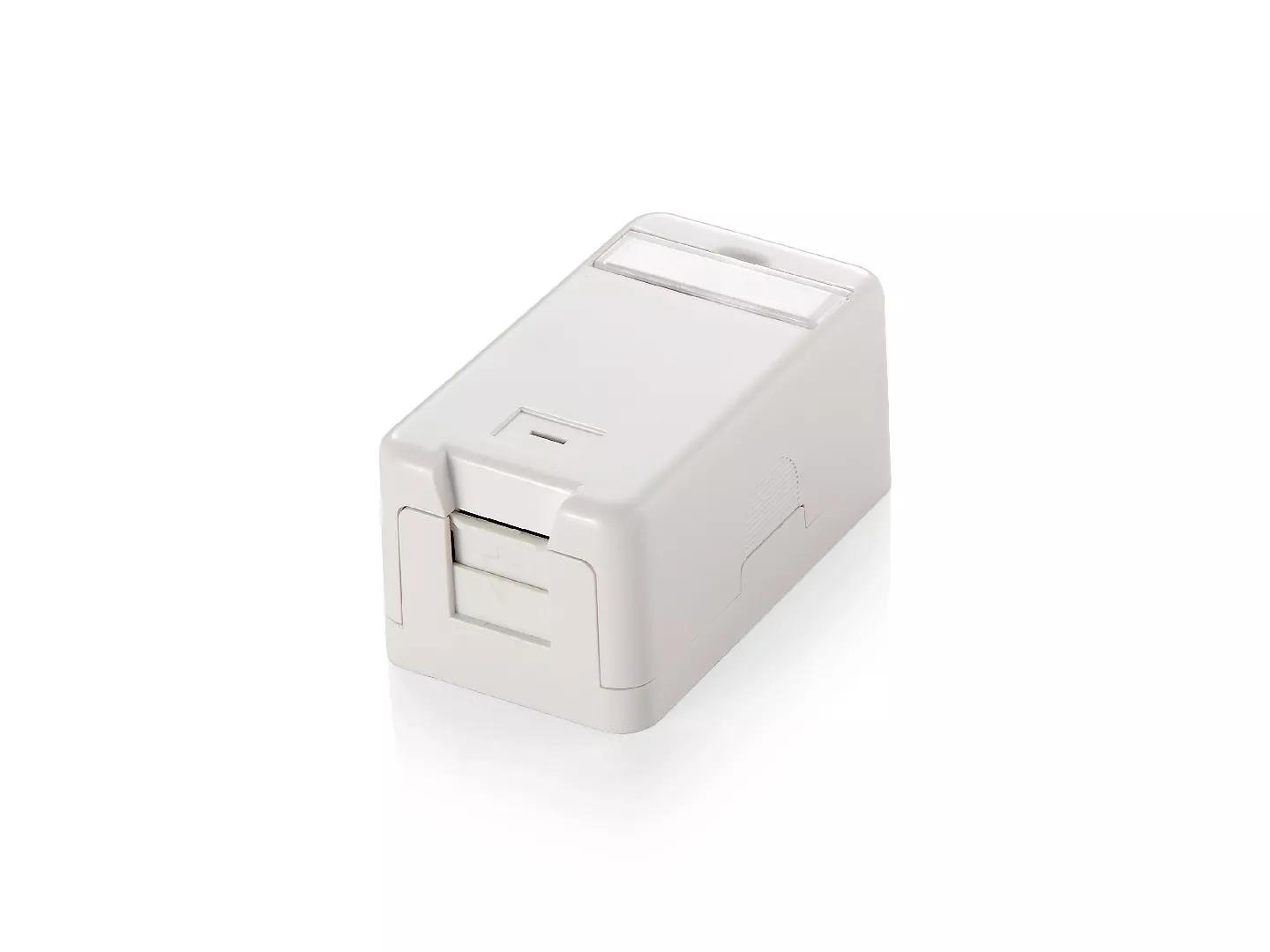 Equip 1-Port Keystone Jack Surface Mount