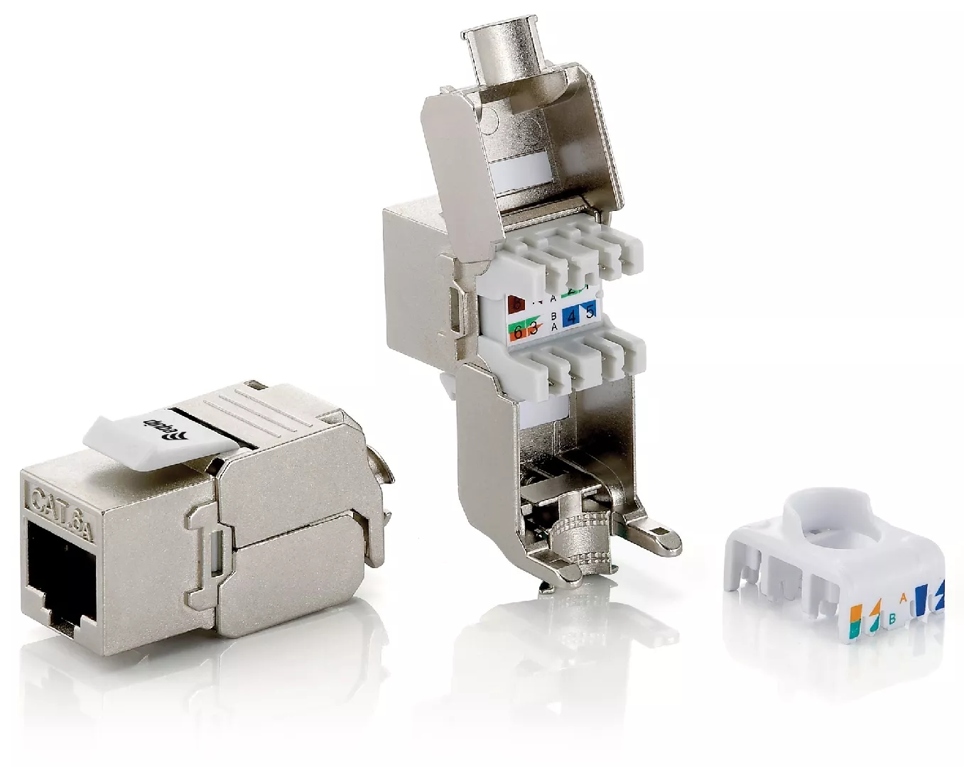 Equip Cat.6A Shielded Keystone Jack