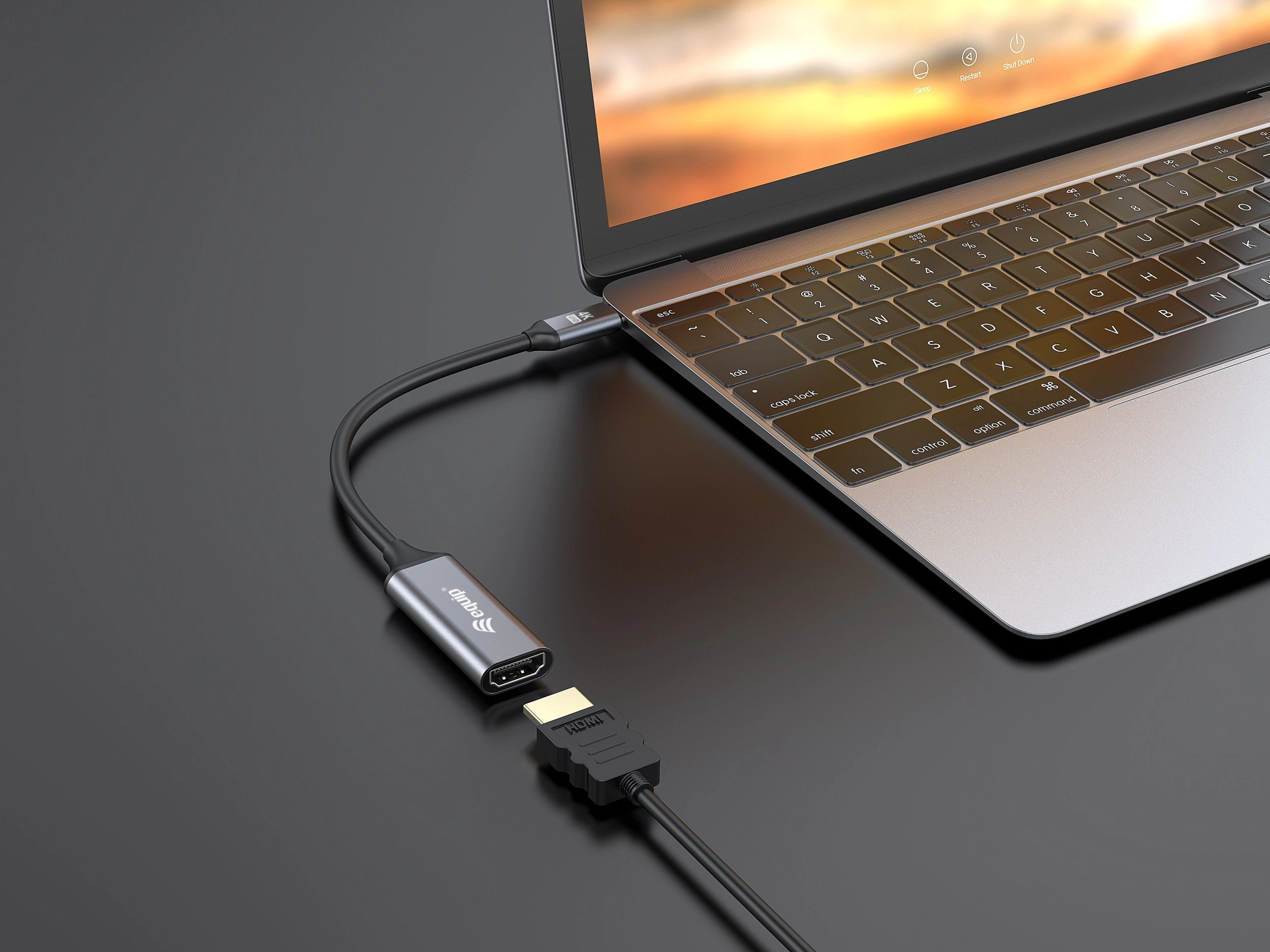 Equip USB-C to HDMI 2.0