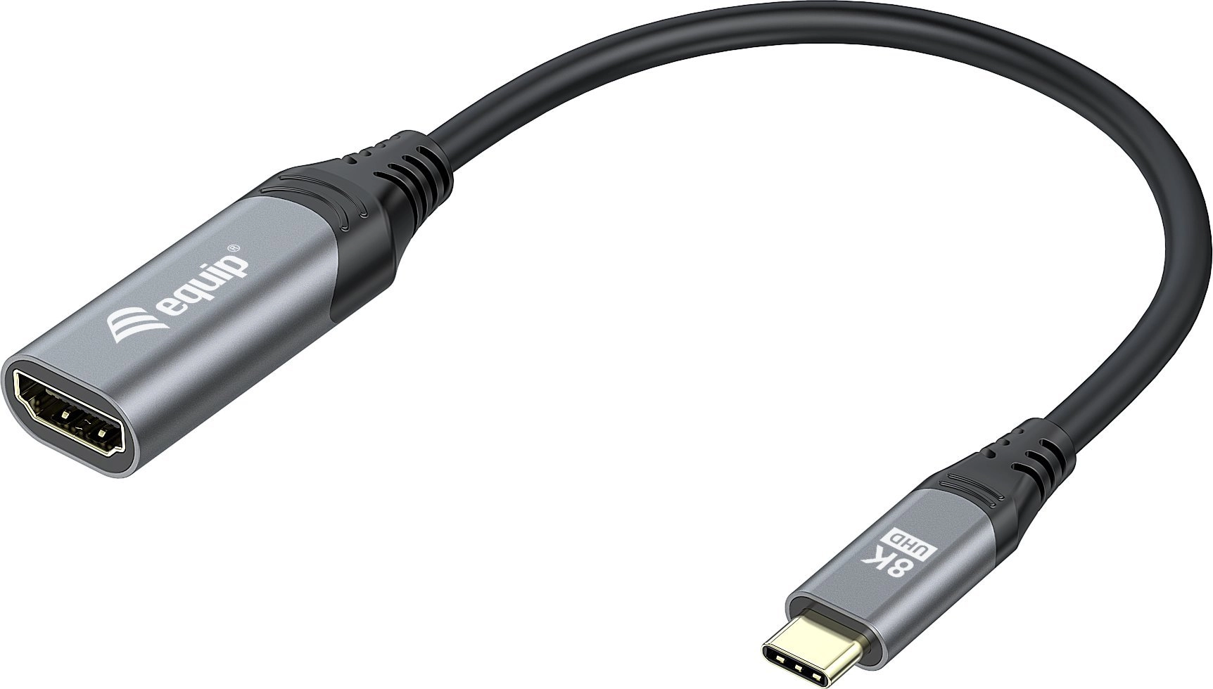 Equip Adapter USB-C-HDMI2.1 St/Bu 8K/