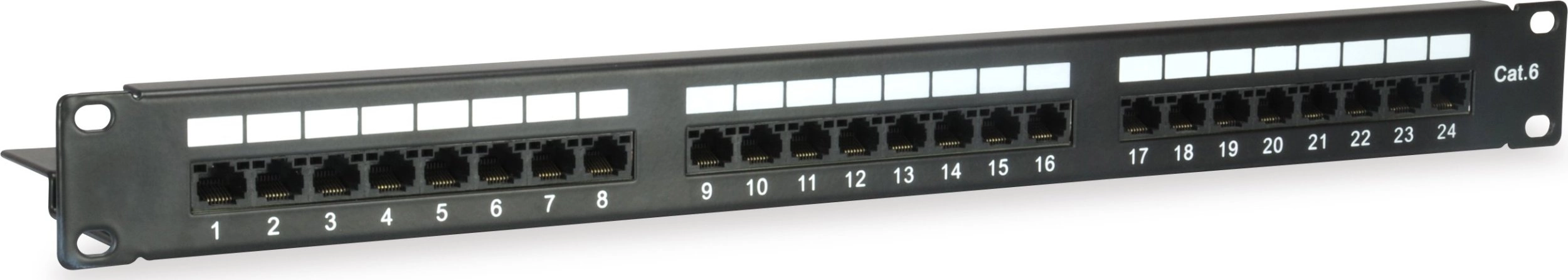 Equip 19" Patchpanel 24xRJ45 Cat6 UTP