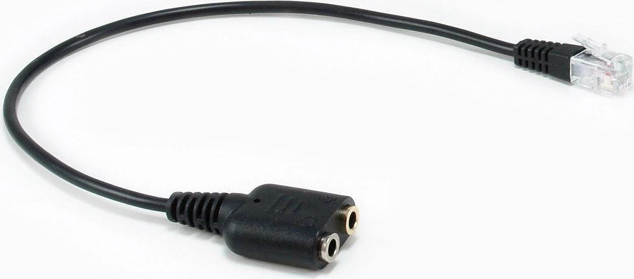 Equip Telefonkabel RJ9-2x3.5mm St/Bu 0