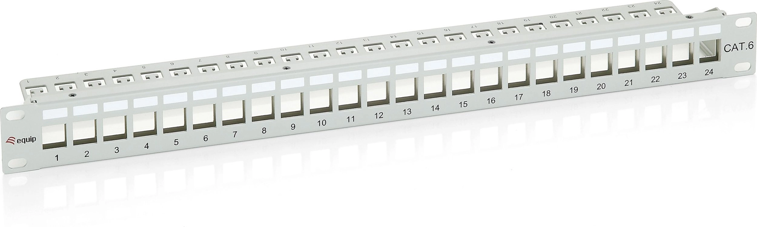 Equip 24-Port Keystone Cat.6 Shielded