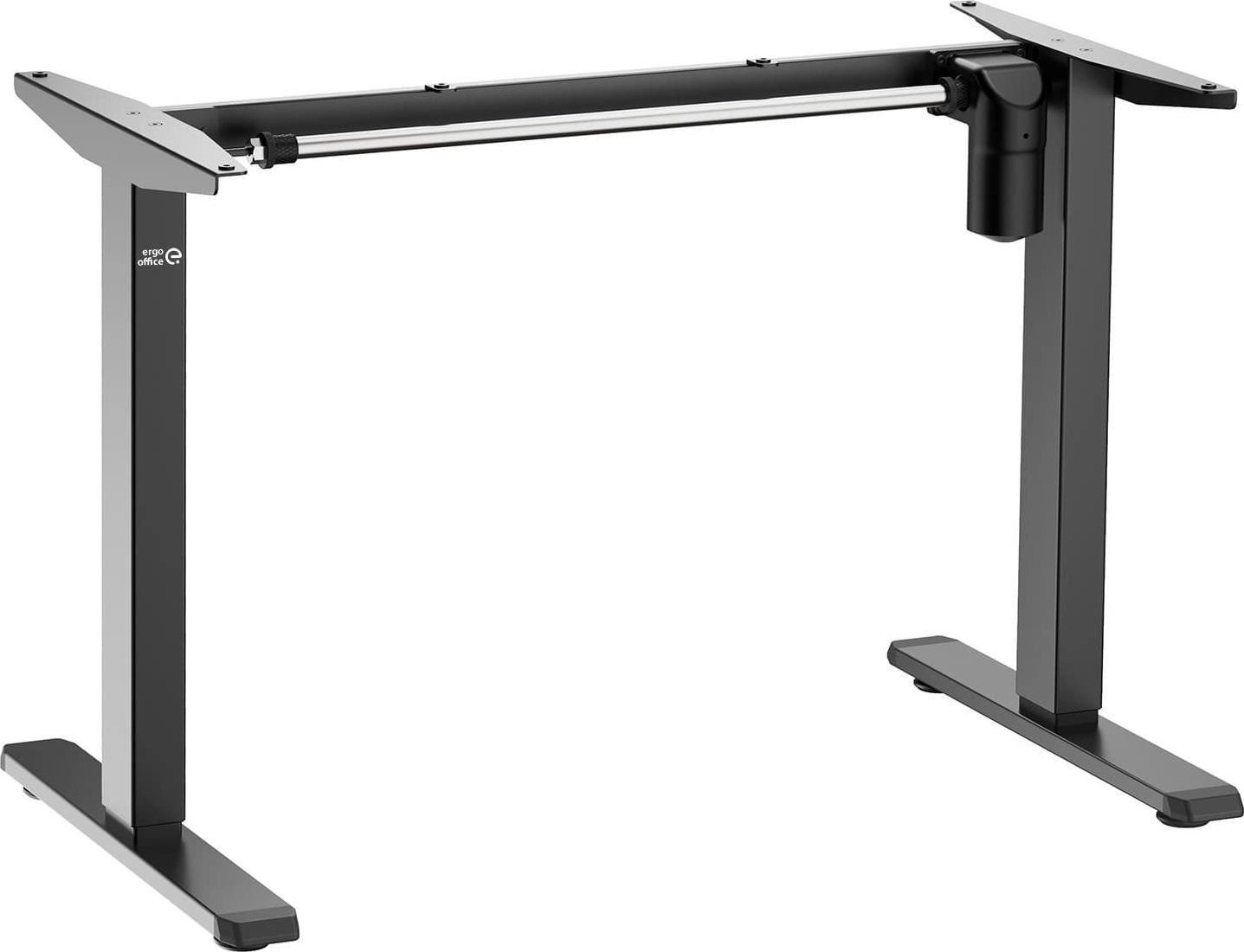 Electric desk with a single motor