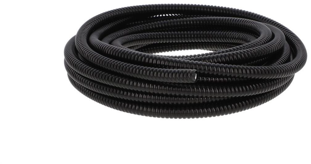 Protective steel pipe covered with PVC
