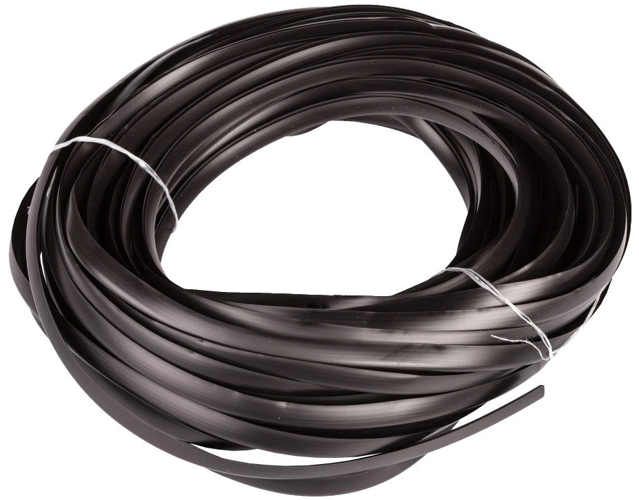 Ergom PVC edge protector black OKU