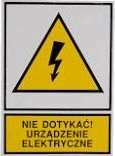 Ergom Plaque warning sign/POPs 148 x