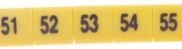 Ergom Cable marker OZ-0/51-60 100 pcs