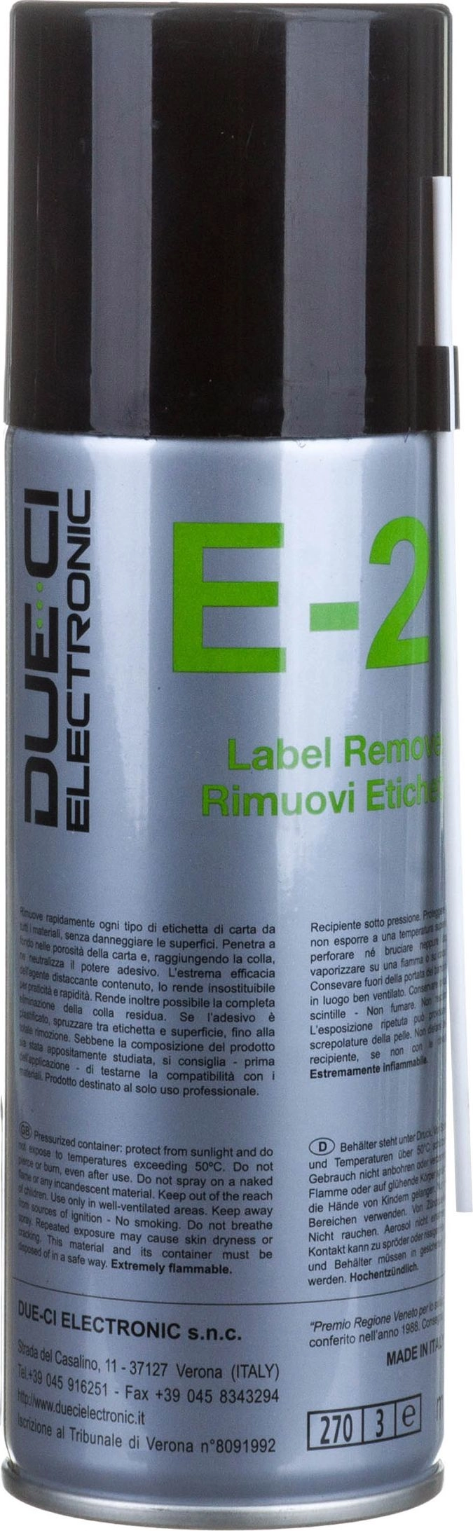 Ergom Label remover E-21/200 ML E05CE-01010101301