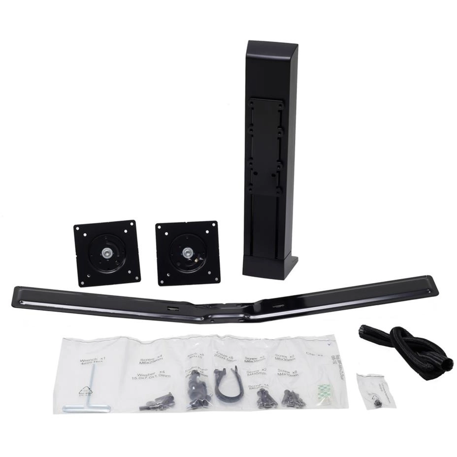 Ergotron WorkFit Dual Monitor Kit (Black)