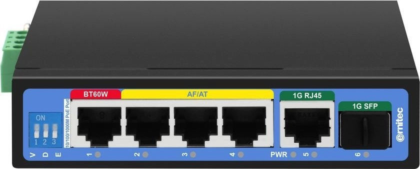 Ernitec ELECTRA-U06-1GB network switch Unmanaged Gigabit