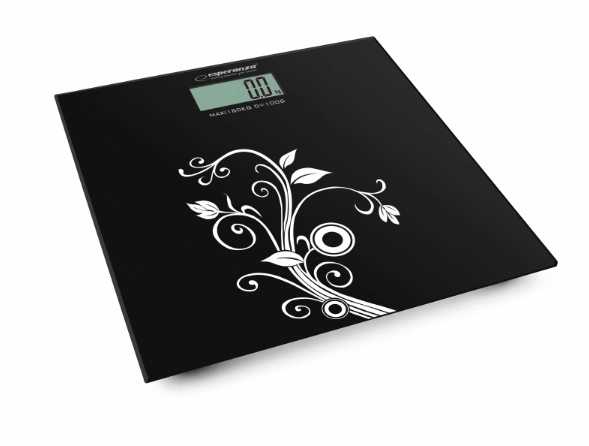 Esperanza EBS003 personal scale Square Black