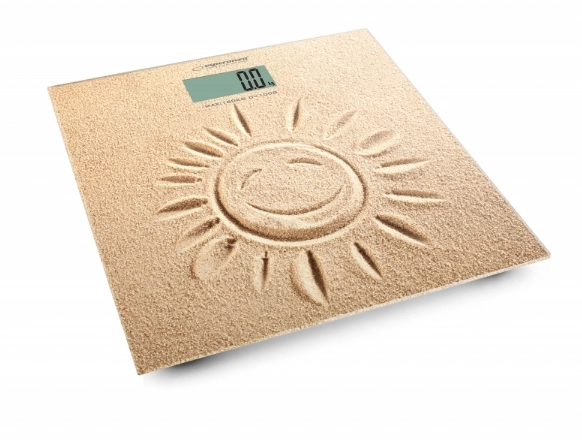 Esperanza EBS006 personal scale Square Beige