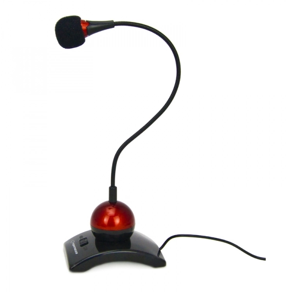 Esperanza EH130 microphone Black  Red PC