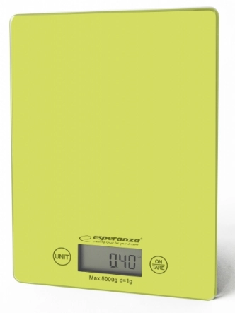 Esperanza EKS002G kitchen scale Green Yellow