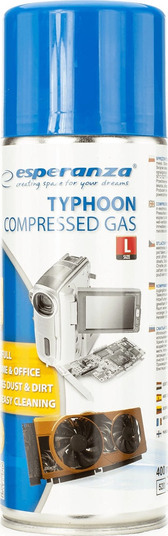 Esperanza Compressed air for dust removal