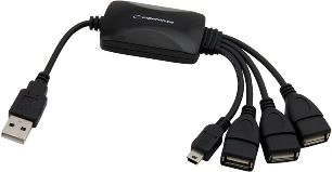 HUB 4 PORTY USB 2.0