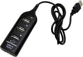 HUB USB Esperanza 4x USB-A 2