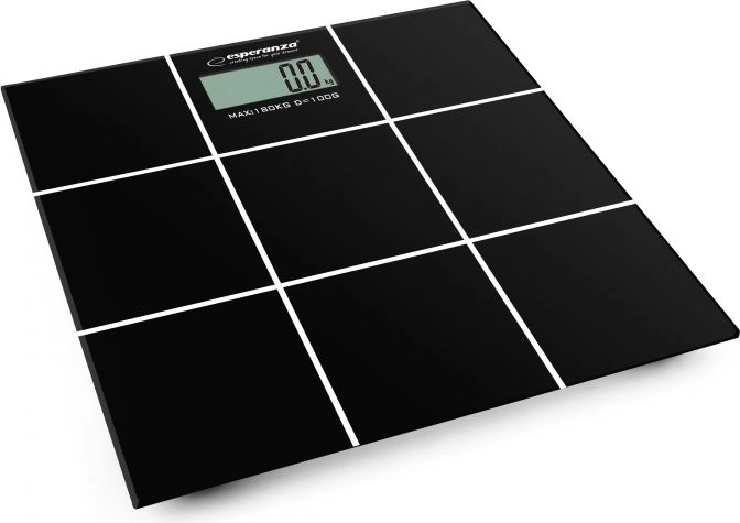 Esperanza EBS004 personal scale Rectangle Black