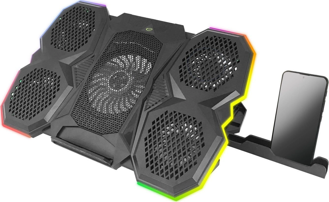 Esperanza RGB Breva 17`` cooling pad