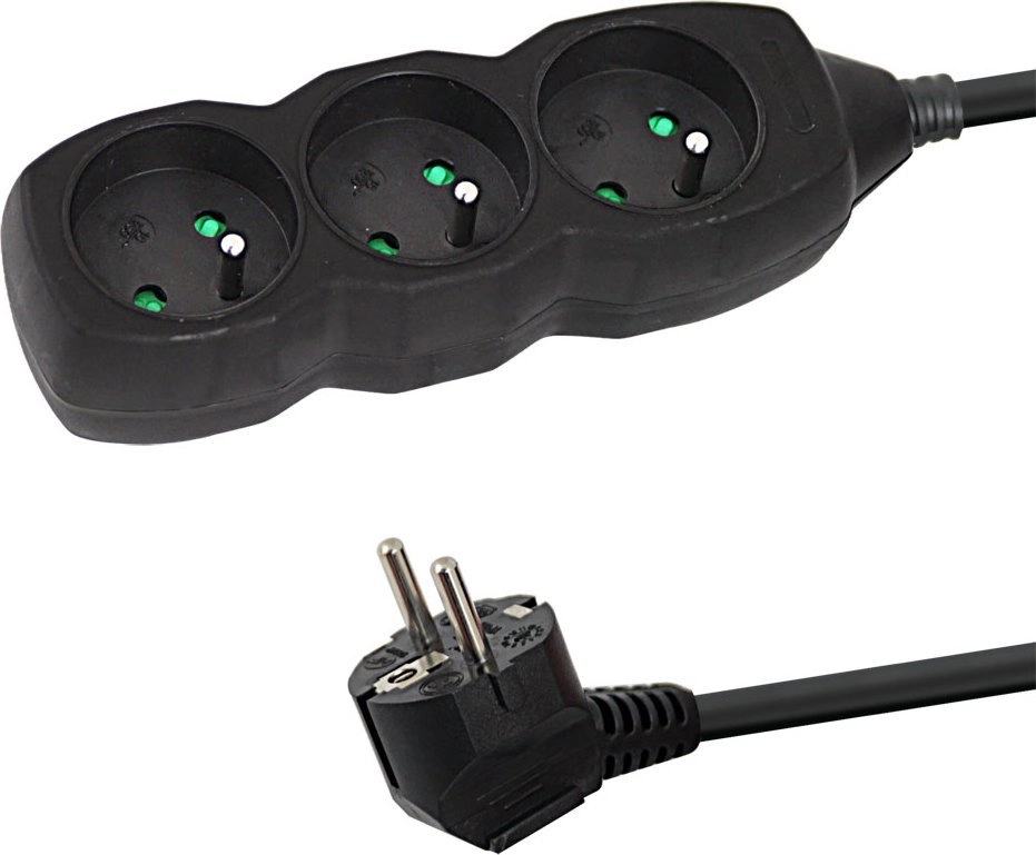 Esperanza power strip 3 sockets 1