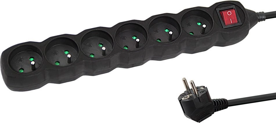 Esperanza power strip 6 sockets 3